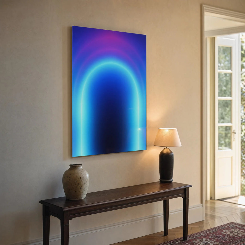 Cobalt Arch shown in an entryway