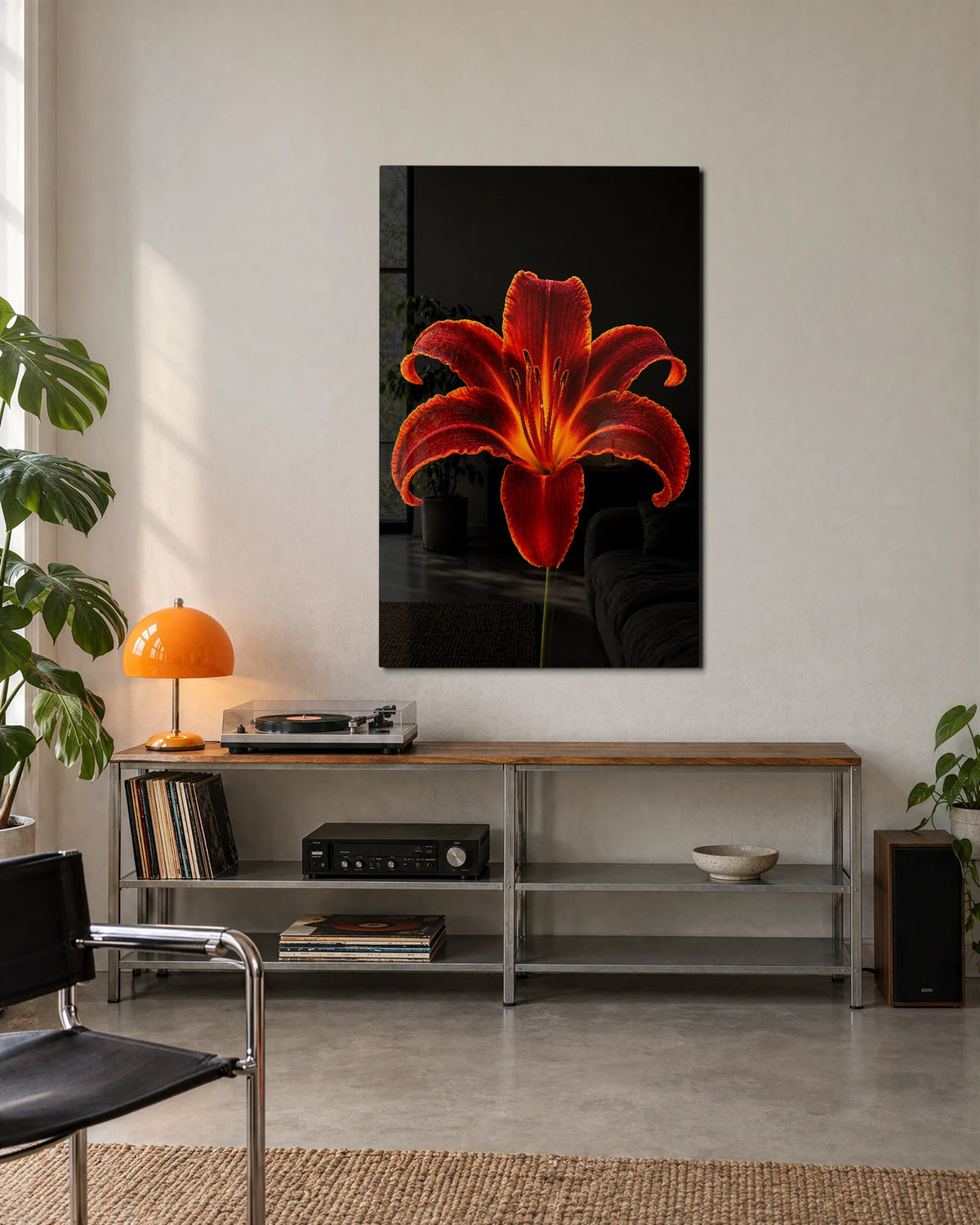 Ember Lily — shown in a living space