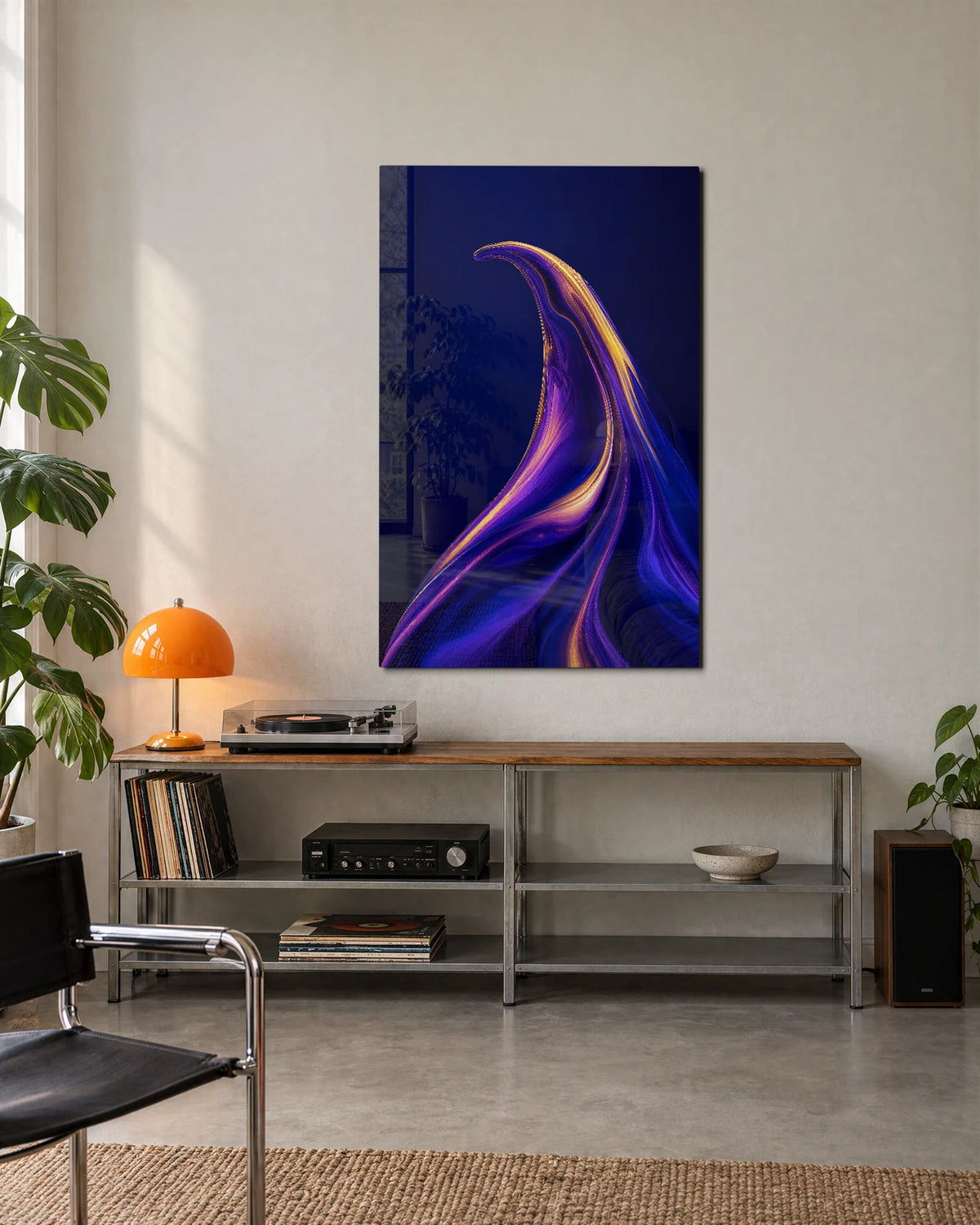 Violet Crest — shown in a living space