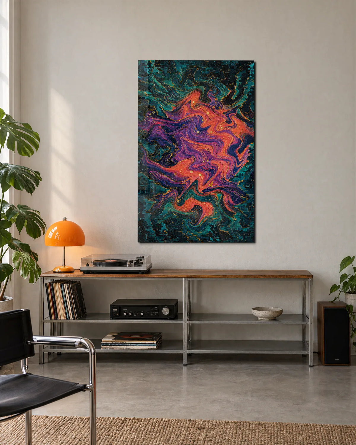 Molten Current — shown in a living space