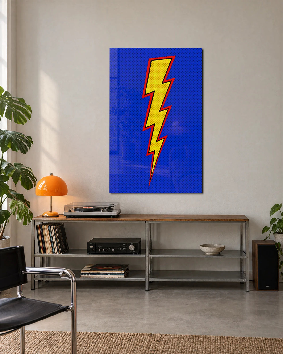 Yellow Flash — shown in a living space