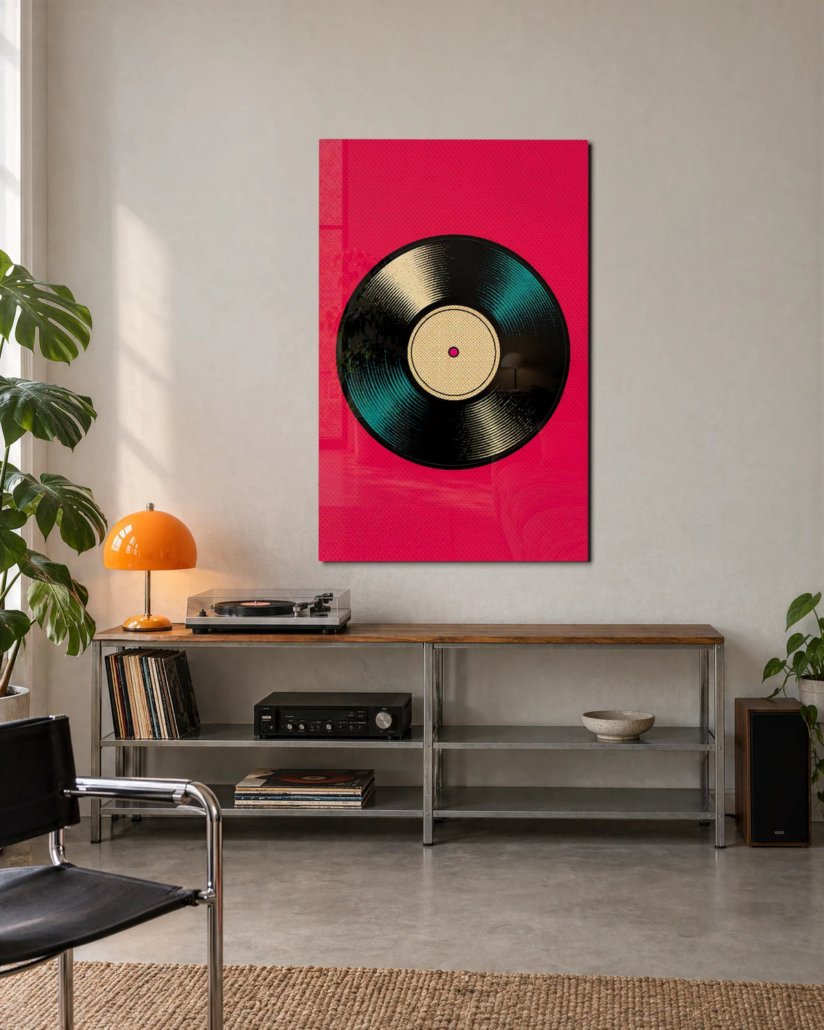 On the Record — shown in a living space