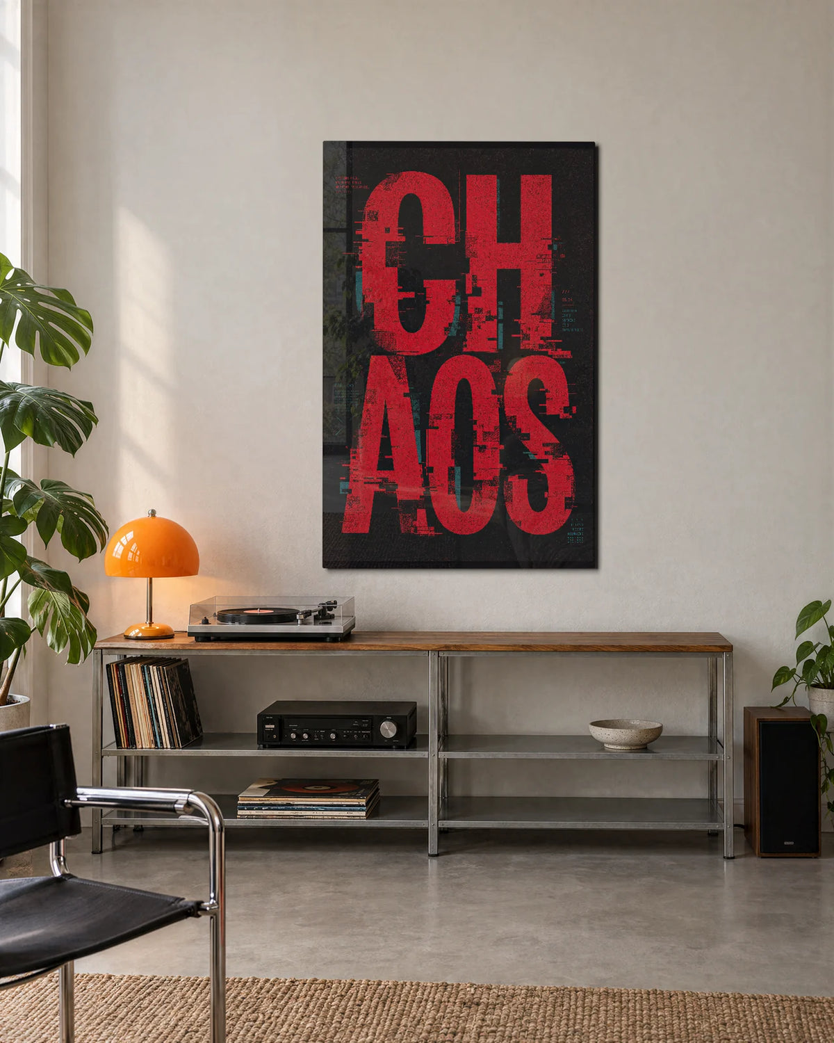 Order in Chaos — shown in a living space