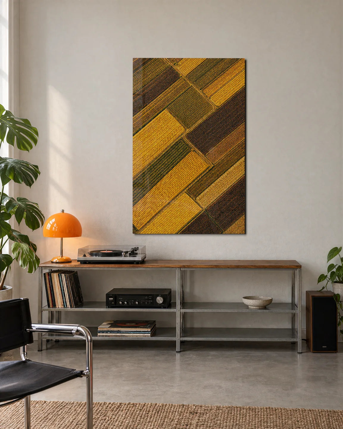 Fields on the Diagonal — shown in a living space