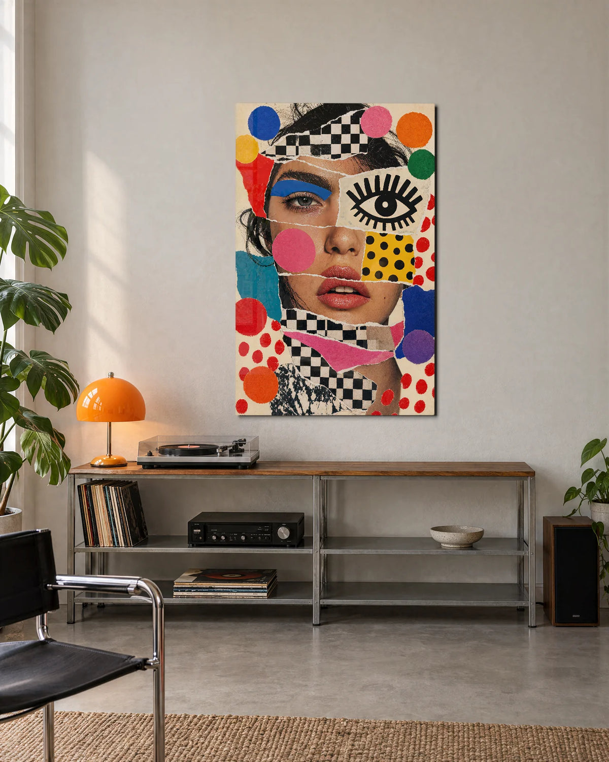 Look Again — shown in a living space
