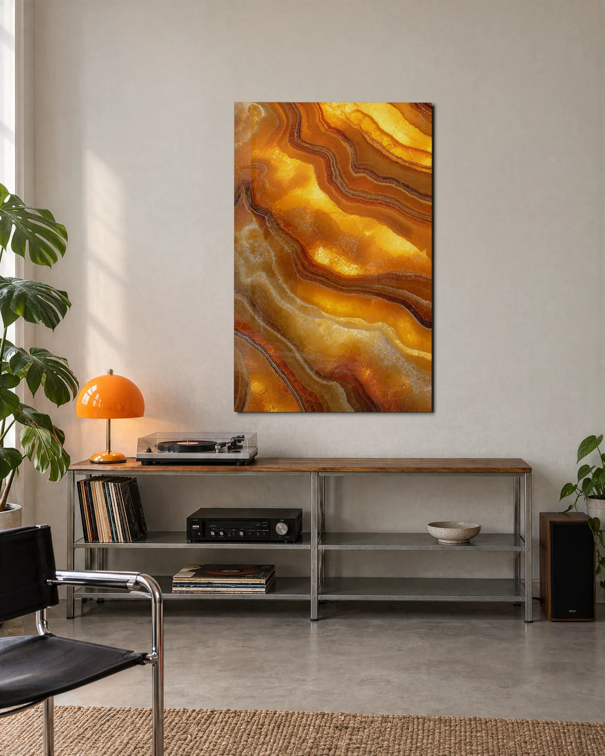 Amber Layers — shown in a living space