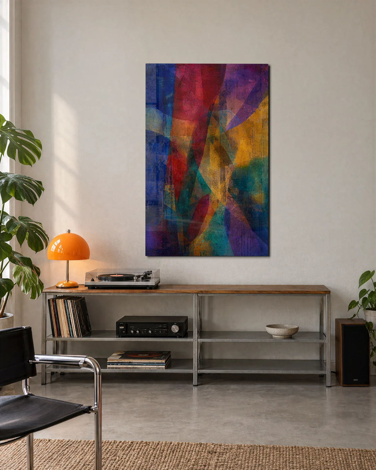 Layered Colour — shown in a living space