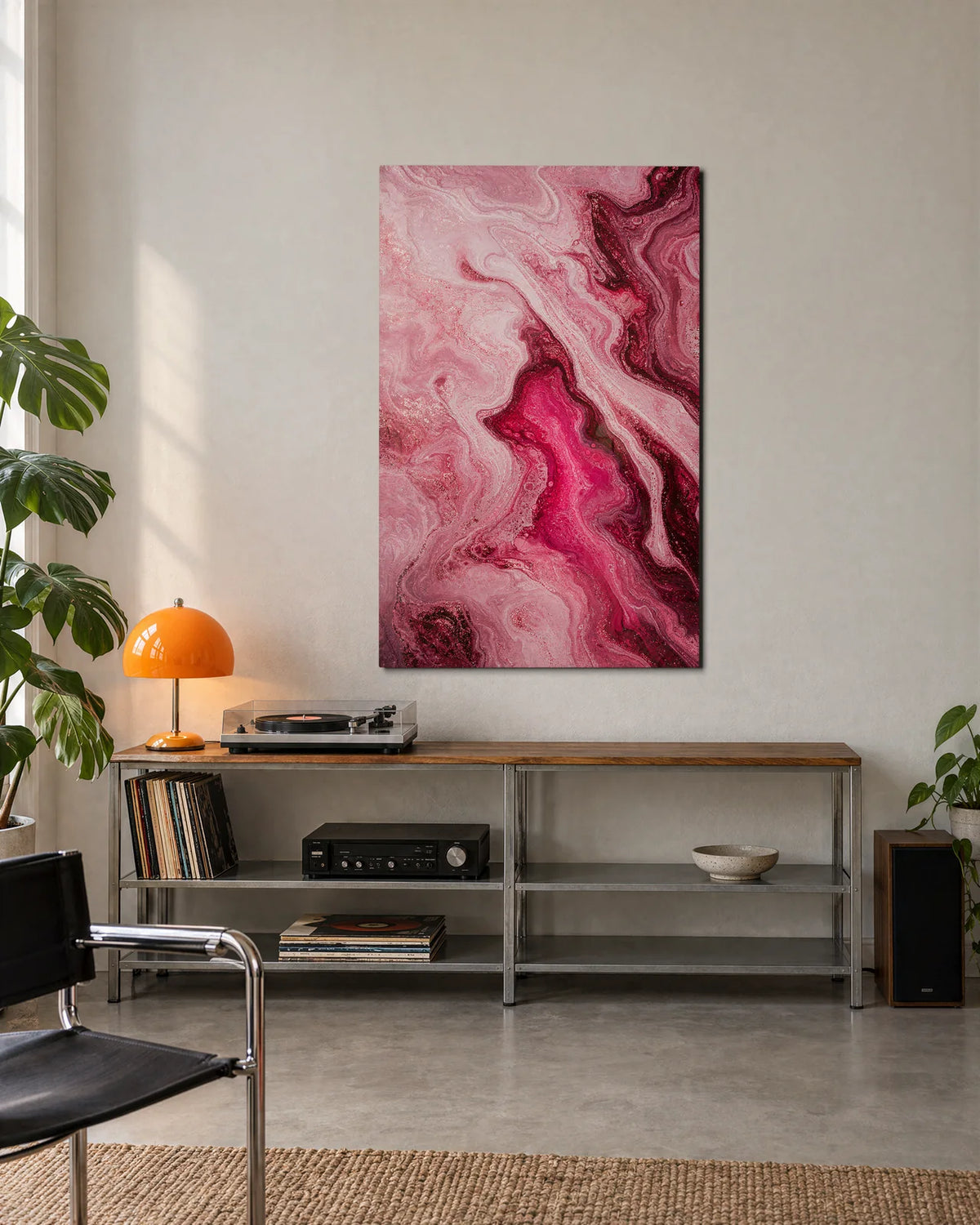 Rose Lines — shown in a living space