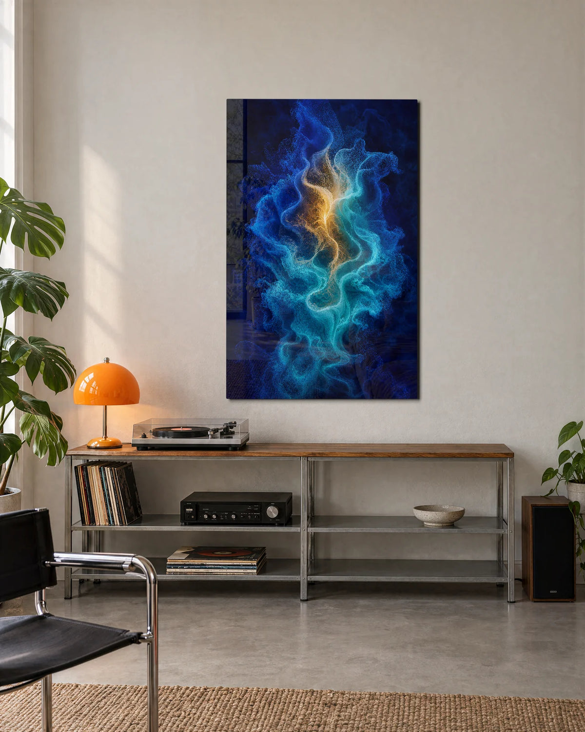 A Thread of Light — shown in a living space