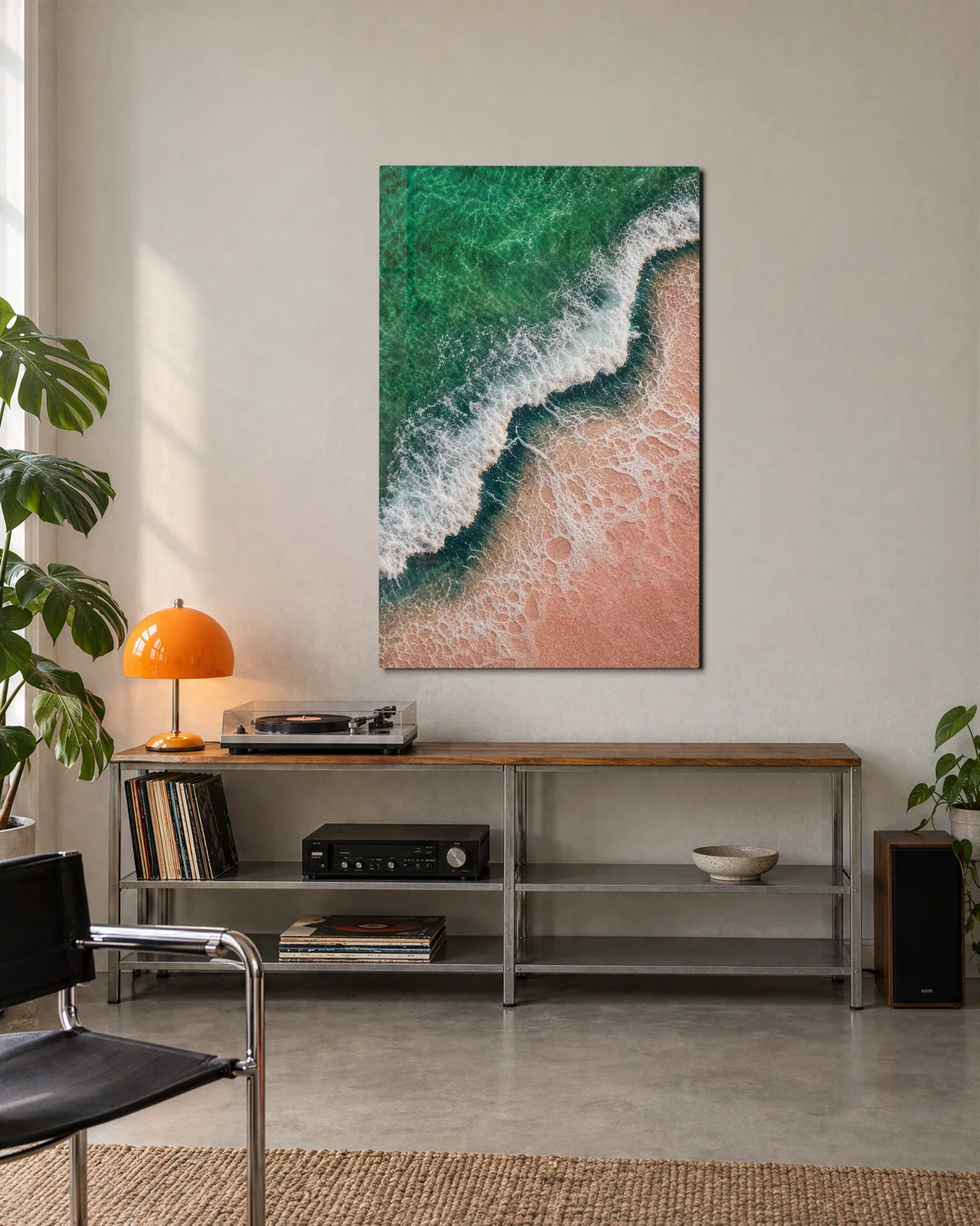 Emerald Shore — shown in a living space