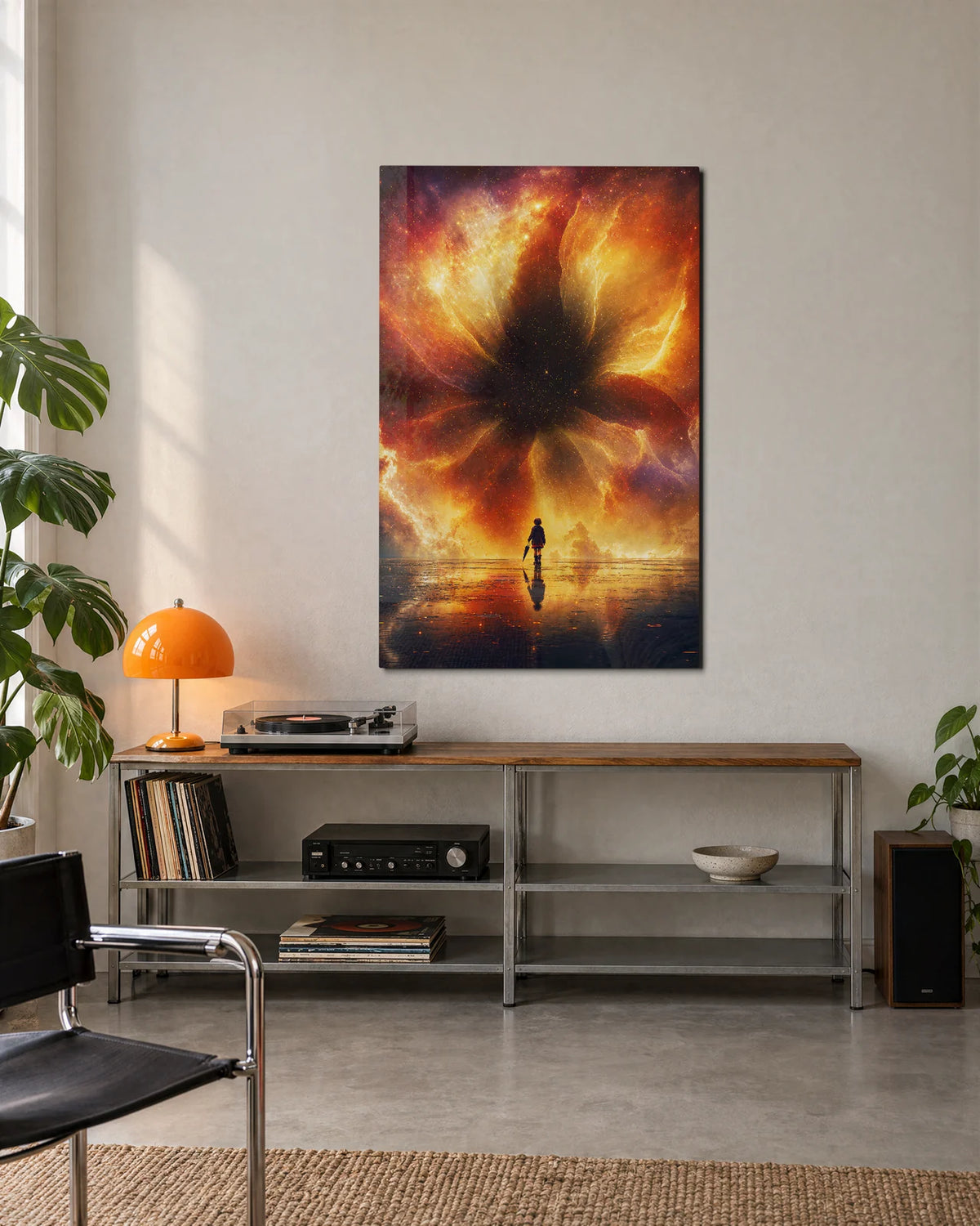 Beyond the Flare — shown in a living space