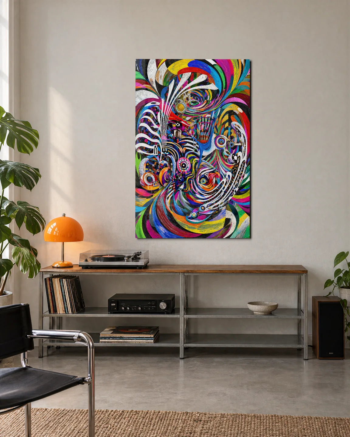 Spinning Sound — shown in a living space
