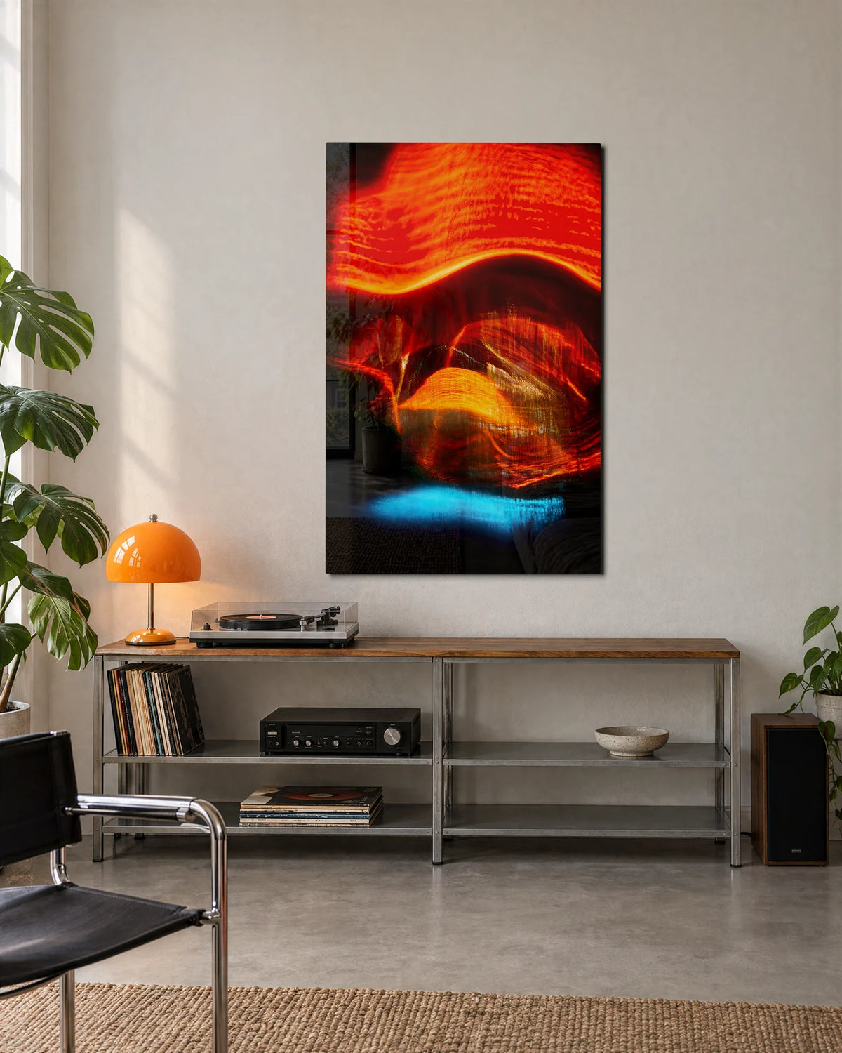 Heat in Motion — shown in a living space