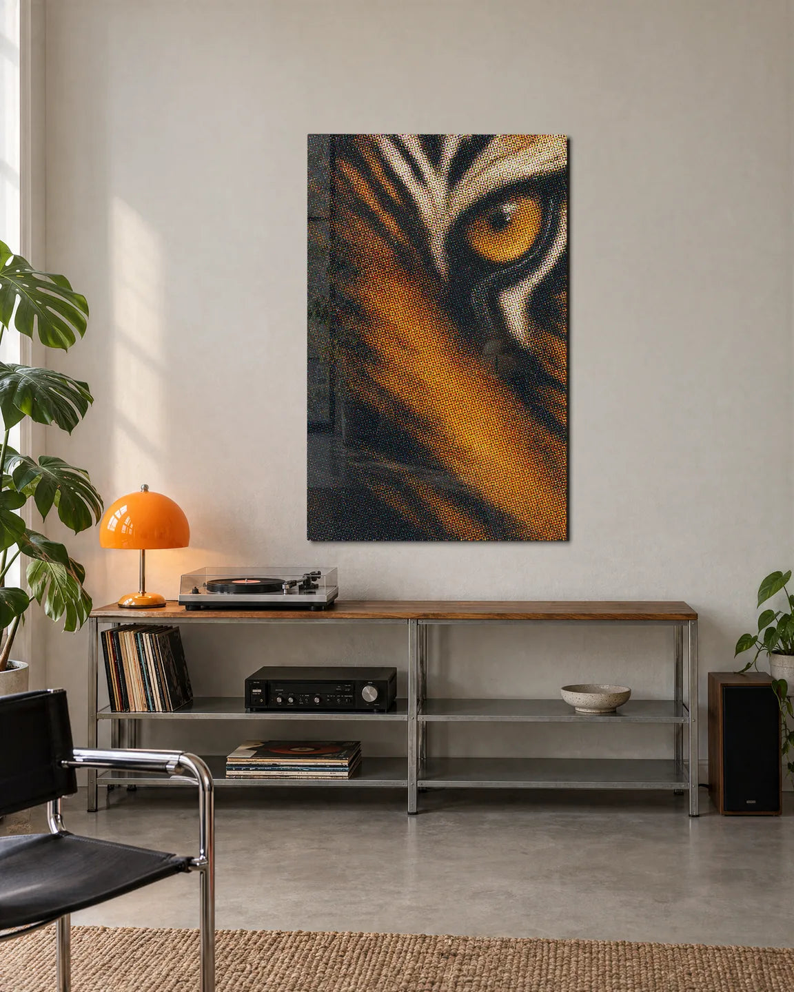Amber Watch — shown in a living space
