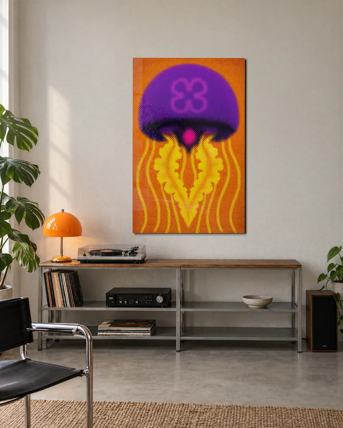 Jellyfish Pop — shown in a living space