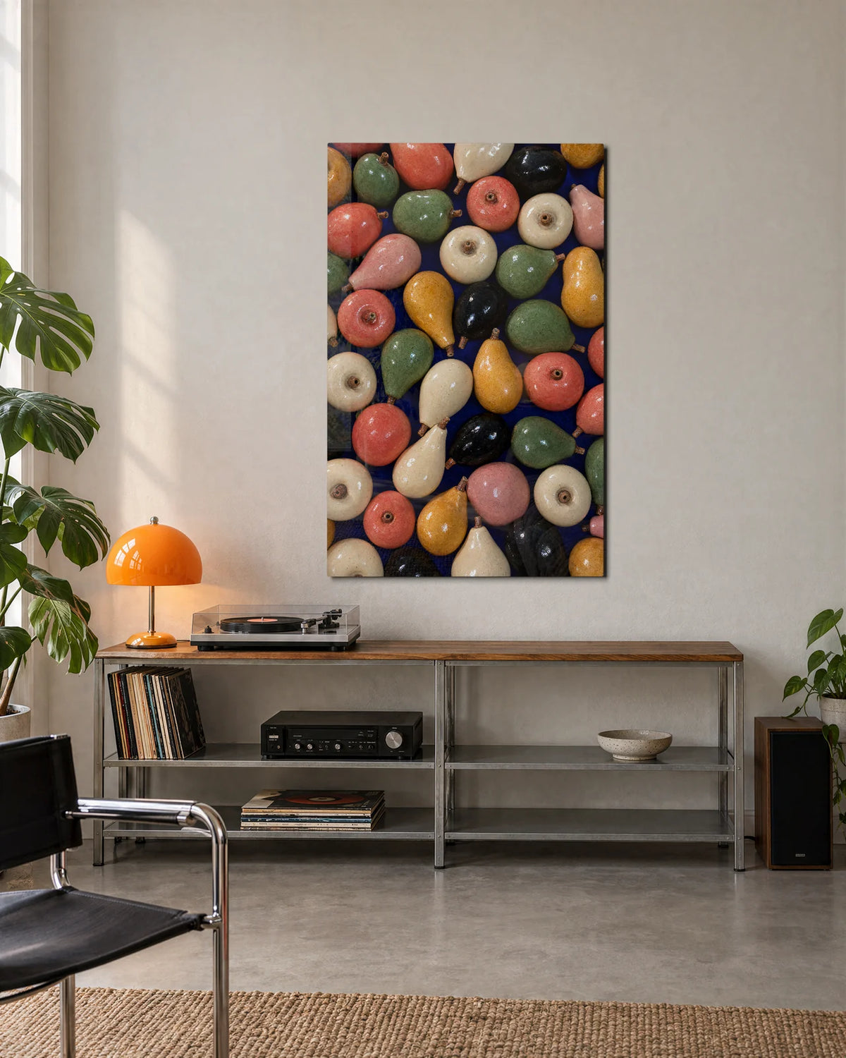 Fruit in Ceramic — shown in a living space