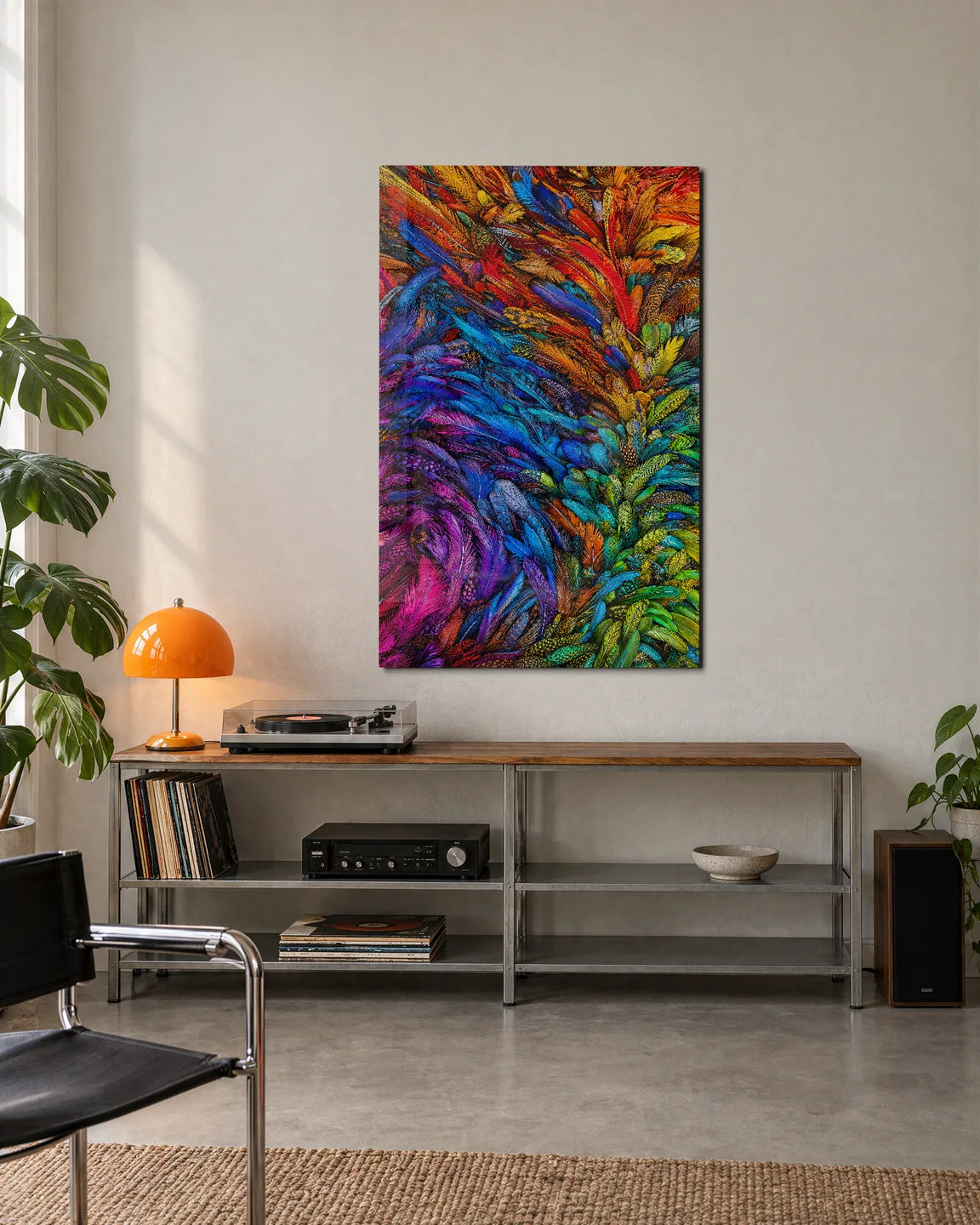 Feather Current — shown in a living space