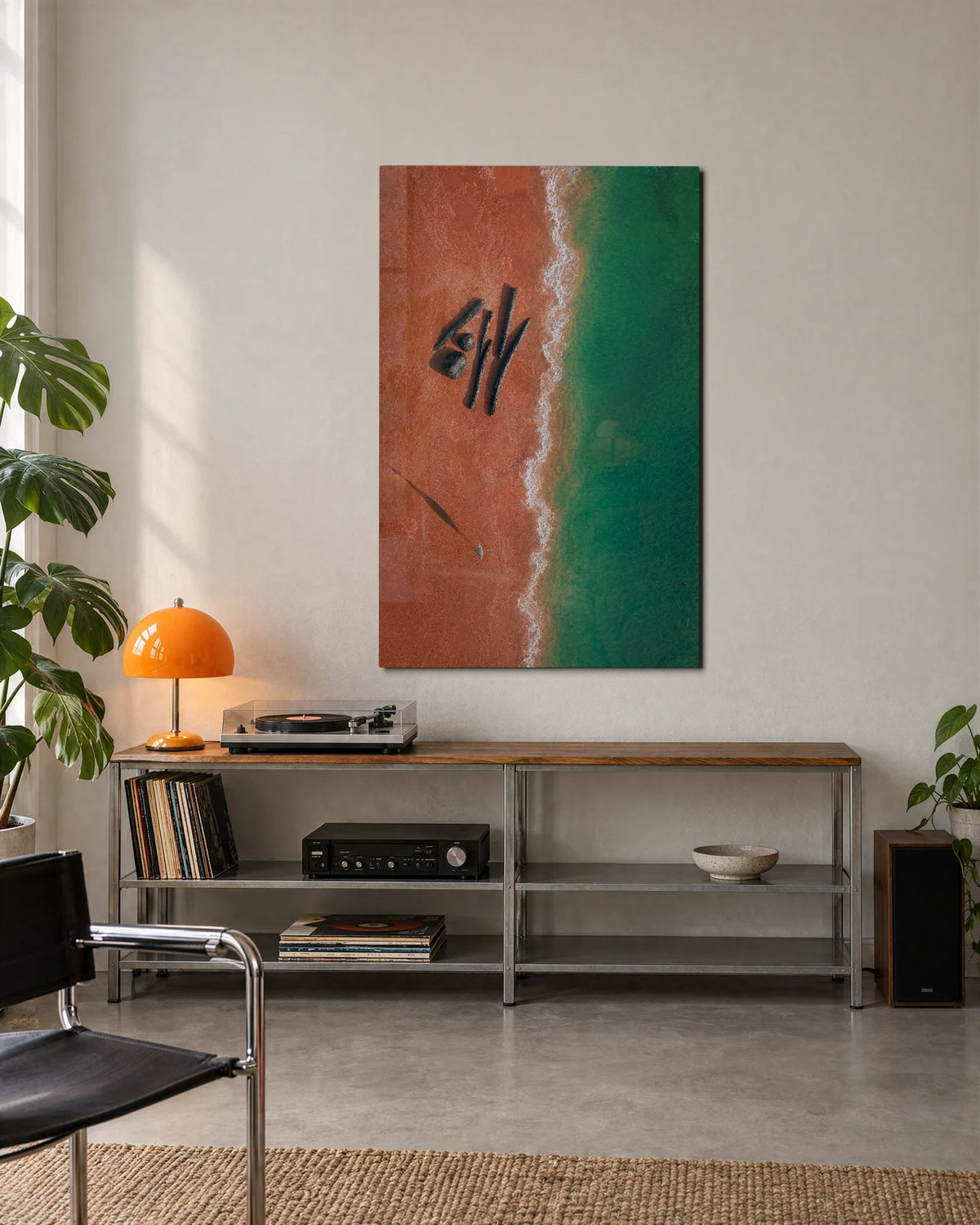 Shoreline Arrangement — shown in a living space
