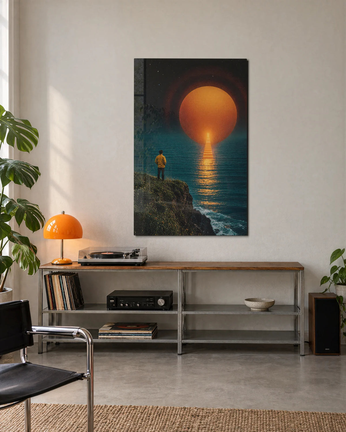 A Sun to Step Toward — shown in a living space