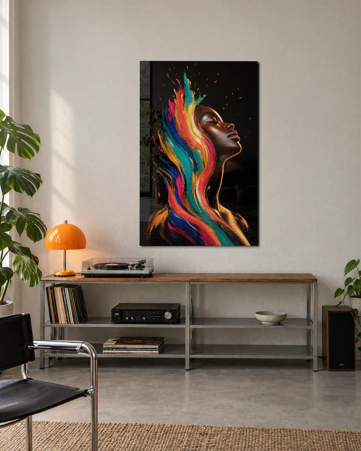 Colour in Profile — shown in a living space