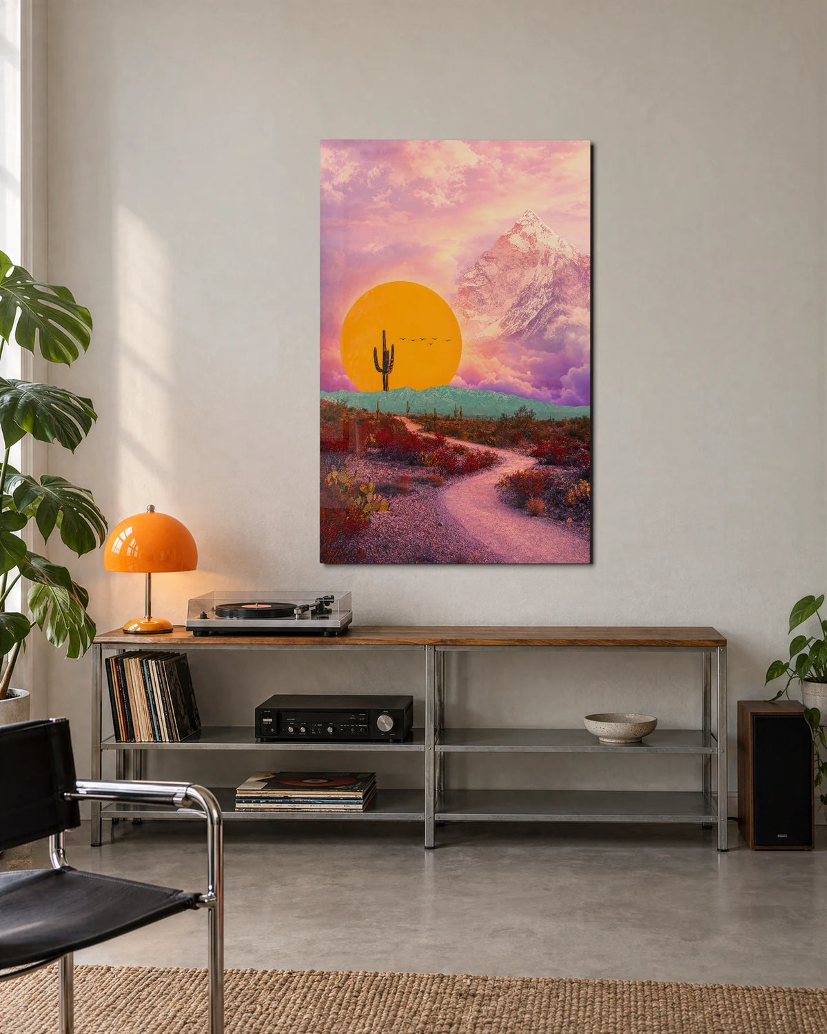 Sun Beyond the Desert — shown in a living space