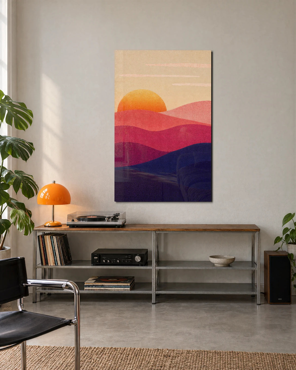 Sun over Colour — shown in a living space