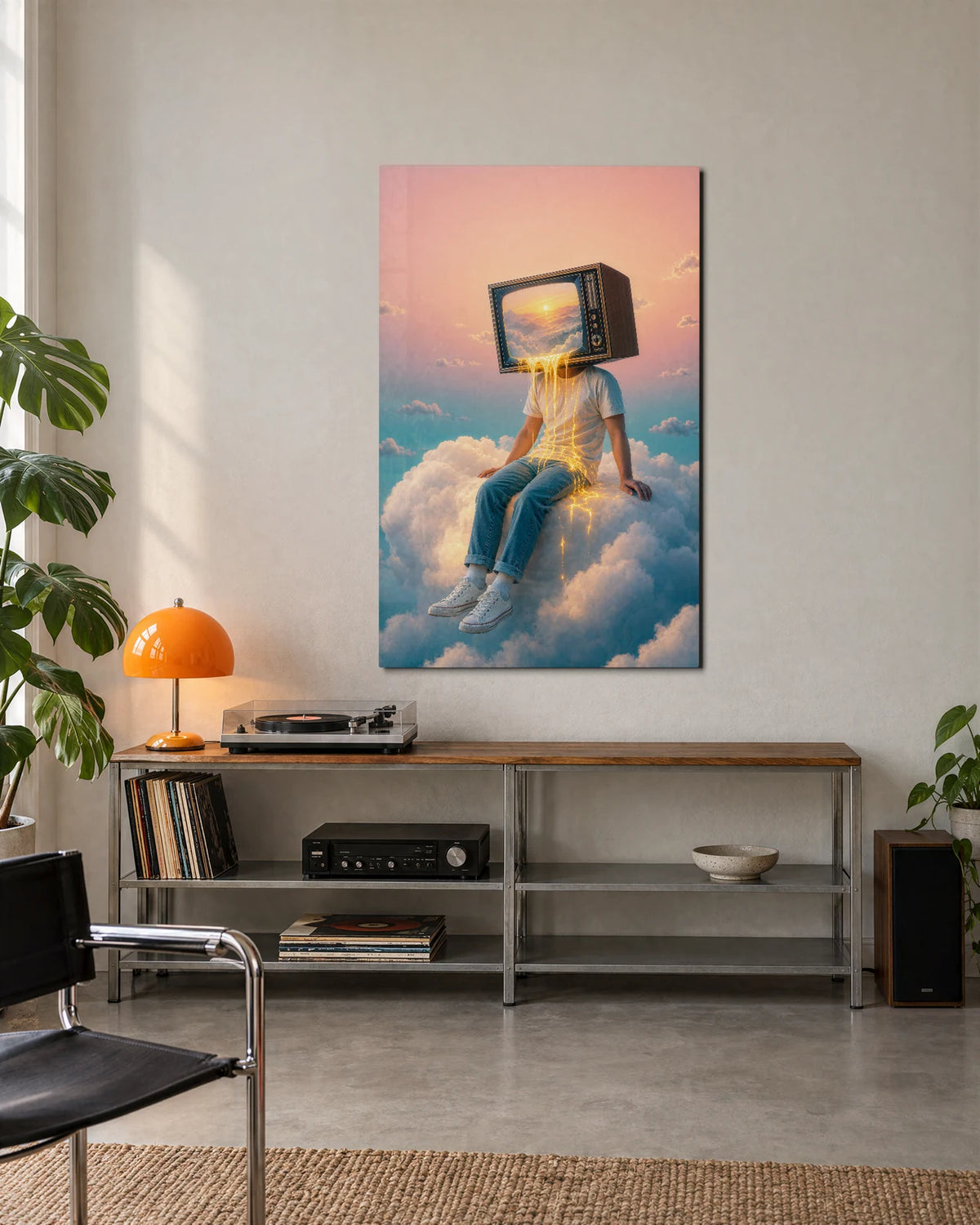 Head in the Clouds — shown in a living space