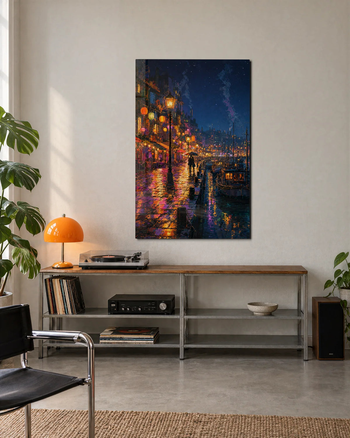 Lanterns by the Water — shown in a living space