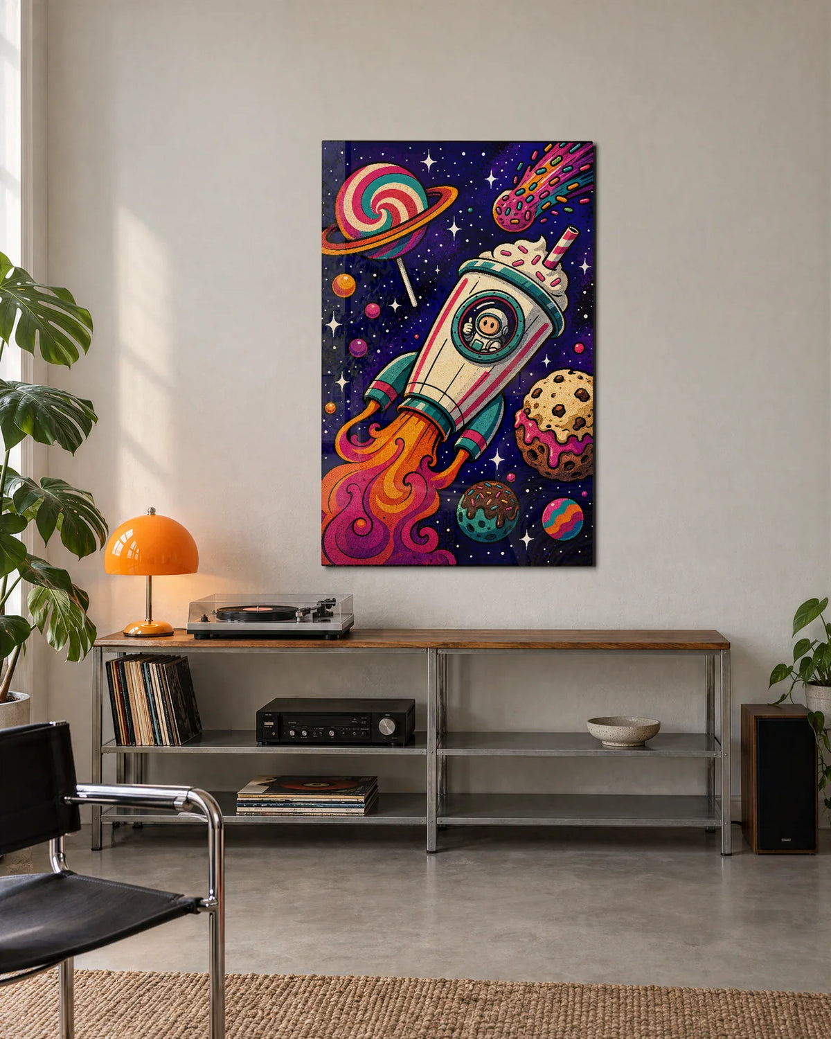 Sweet Escape Rocket — shown in a living space