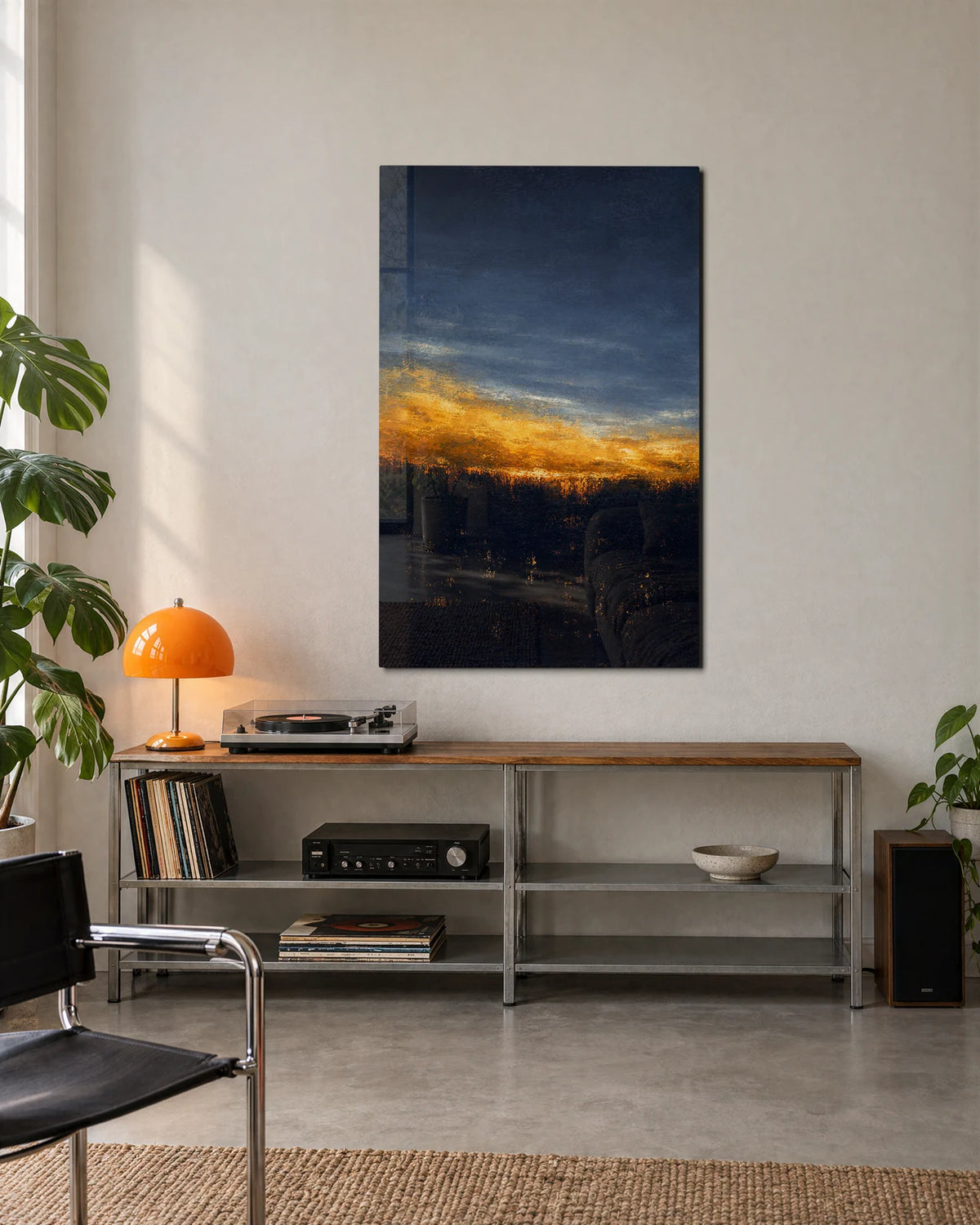 A Line of Gold — shown in a living space