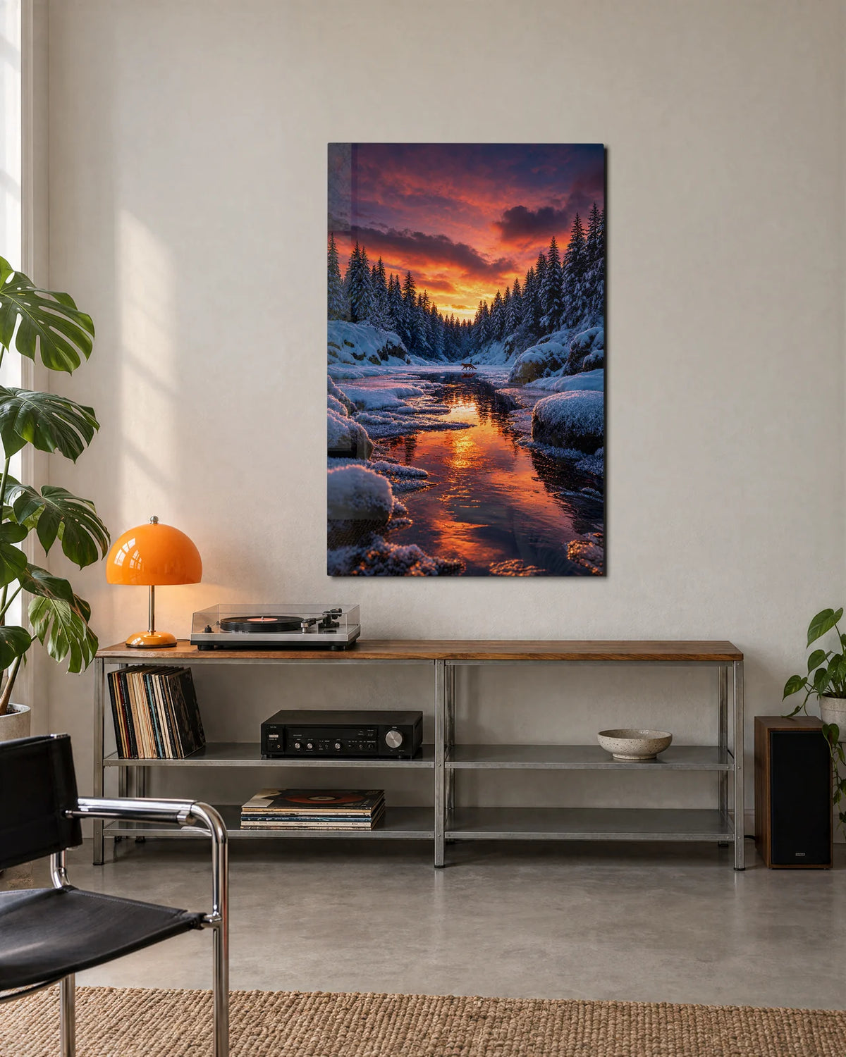 Winter's Last Light — shown in a living space