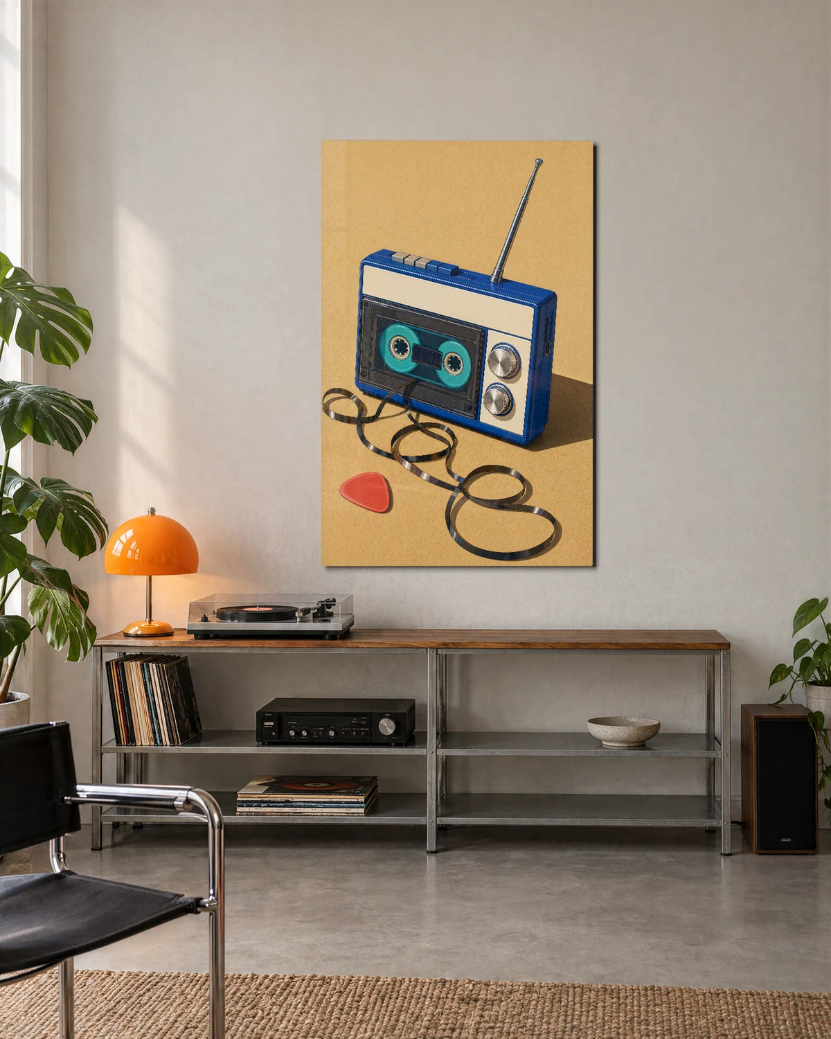 Tape on Repeat — shown in a living space