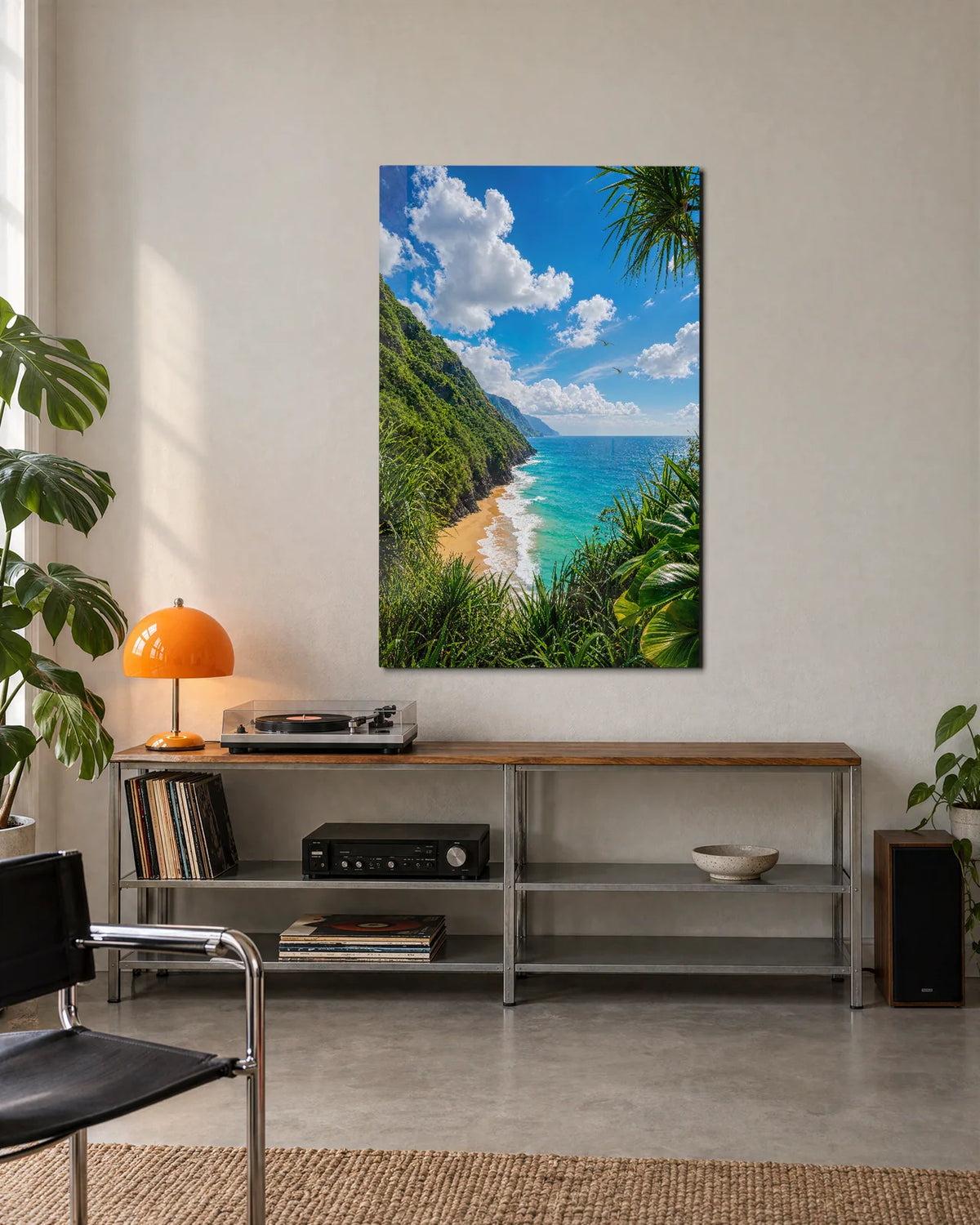 The Green Coast — shown in a living space