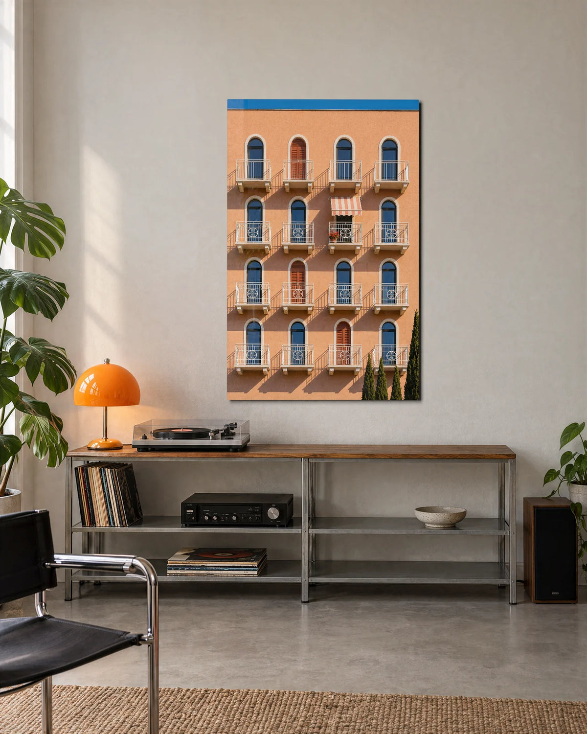 Peach Facade — shown in a living space