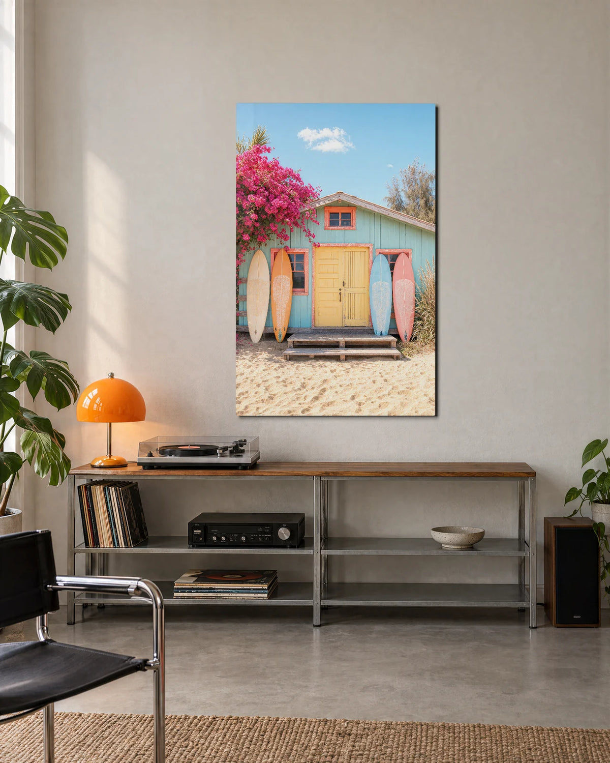 Boards by the Door — shown in a living space