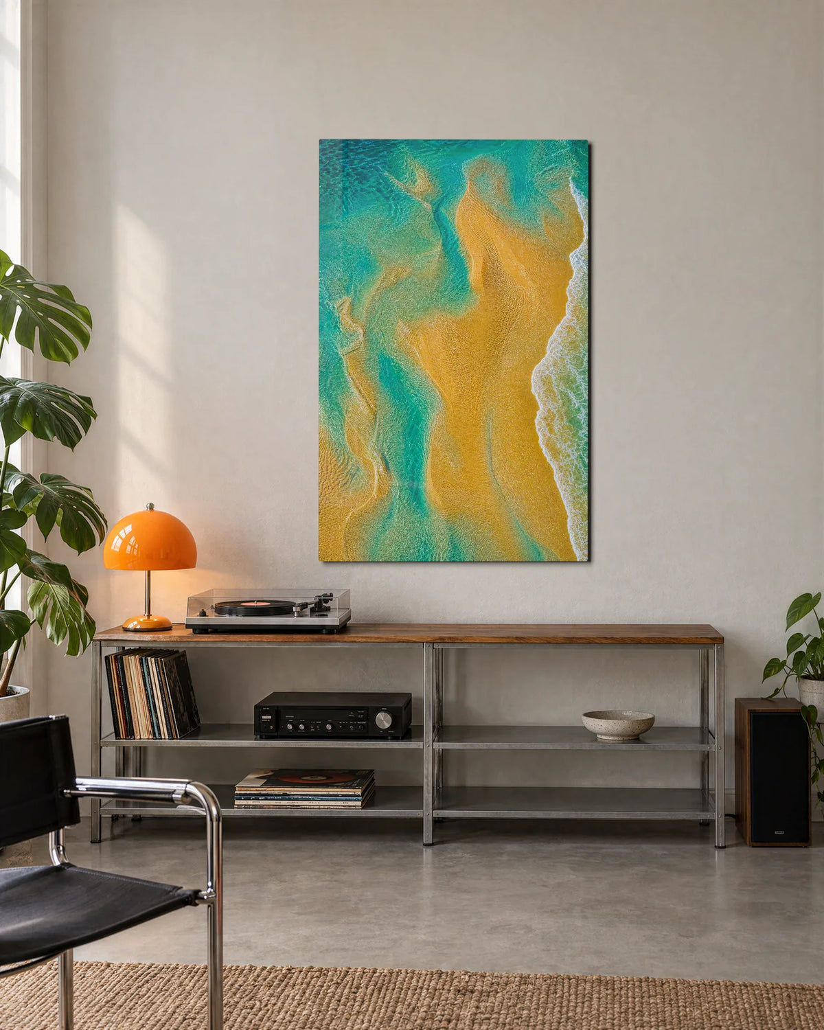 Sandbar Lines — shown in a living space