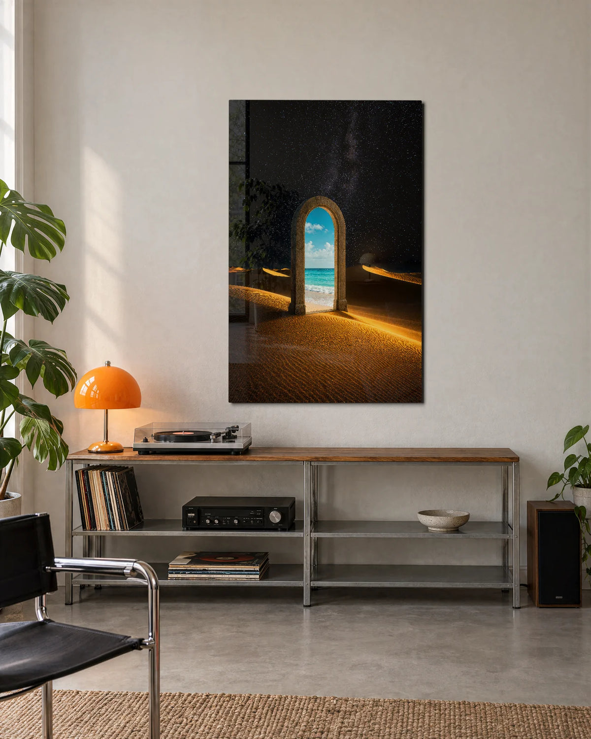 Door to the Sea — shown in a living space