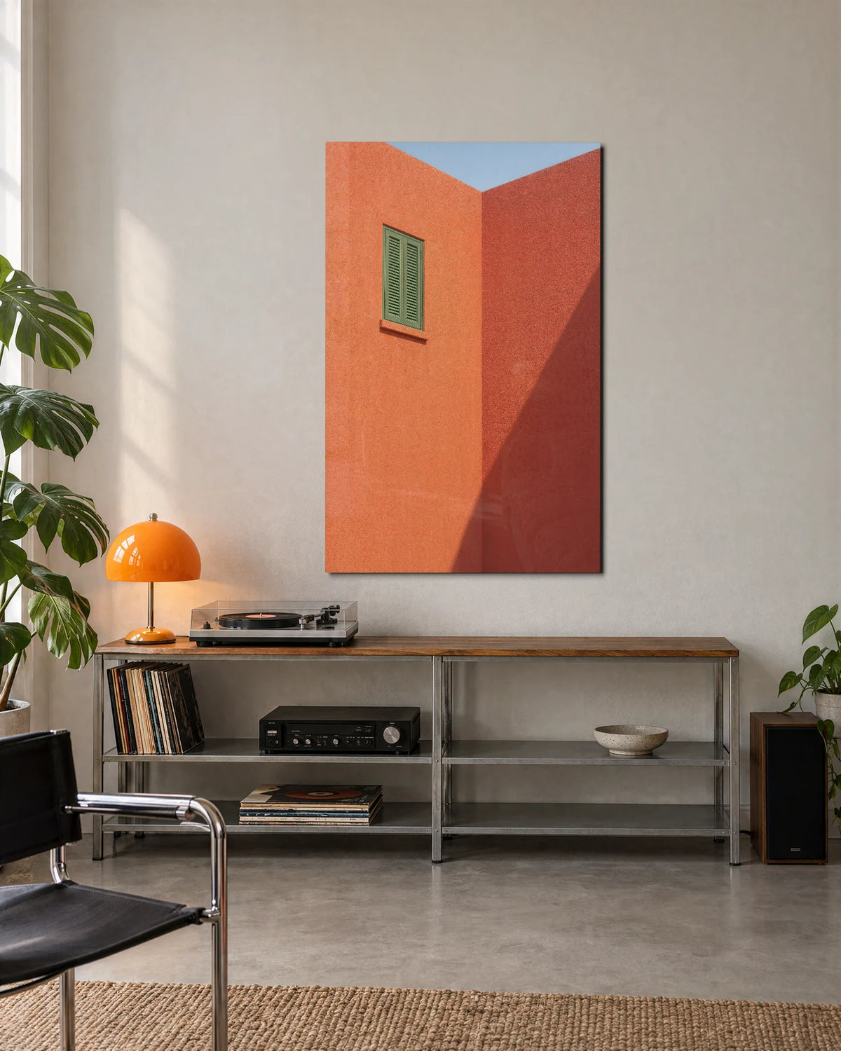 Shutter in Sunlight — shown in a living space