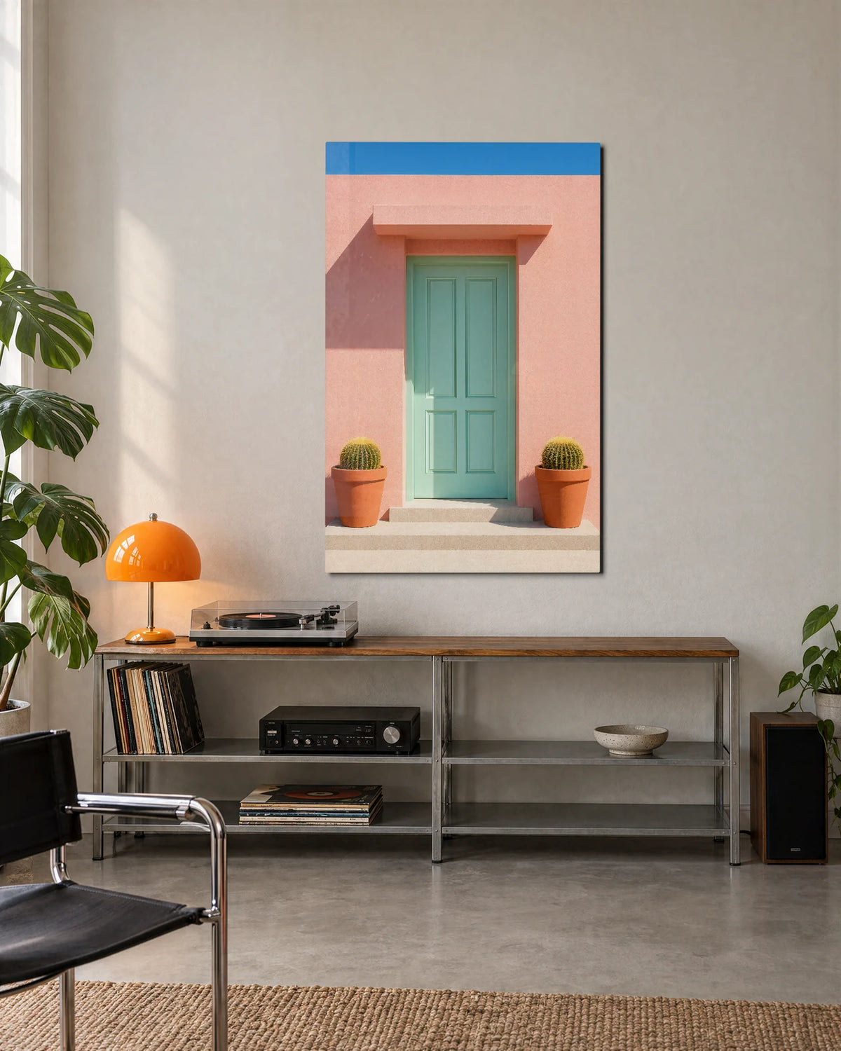 Mint at the Door — shown in a living space