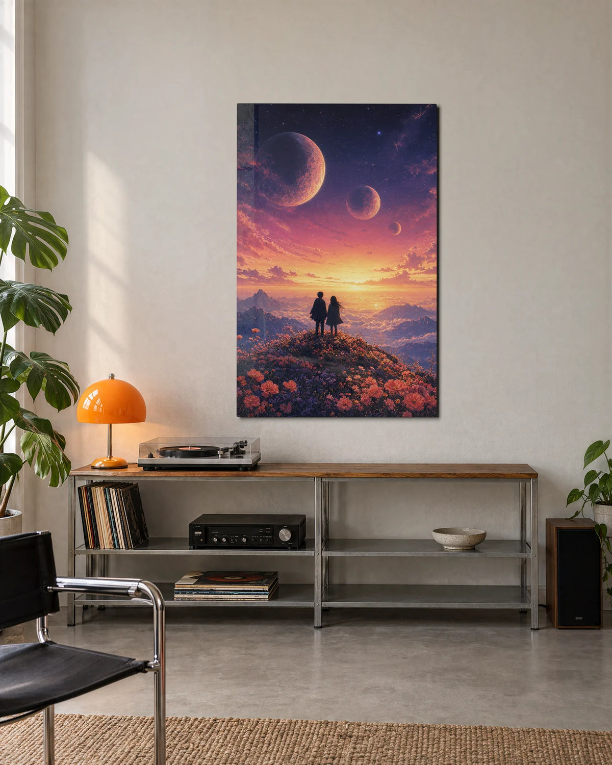 A World for Two — shown in a living space