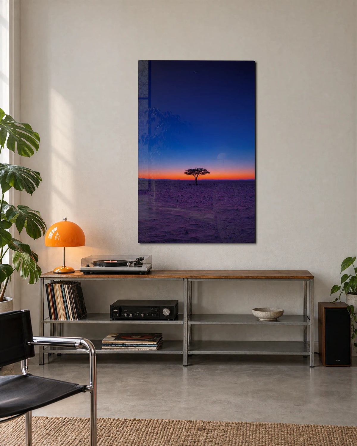 One Tree Last Light — shown in a living space