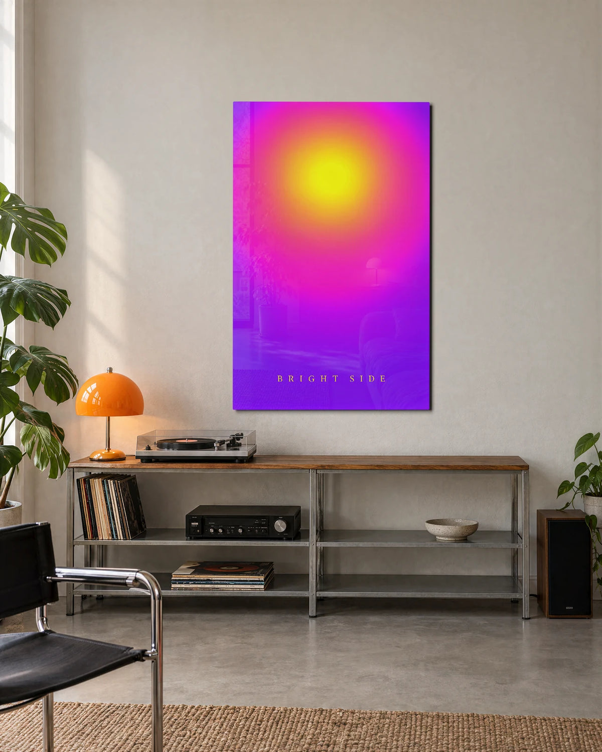 Bright Side — shown in a living space