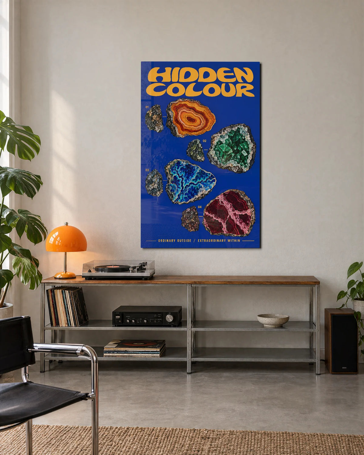Hidden Colour — shown in a living space