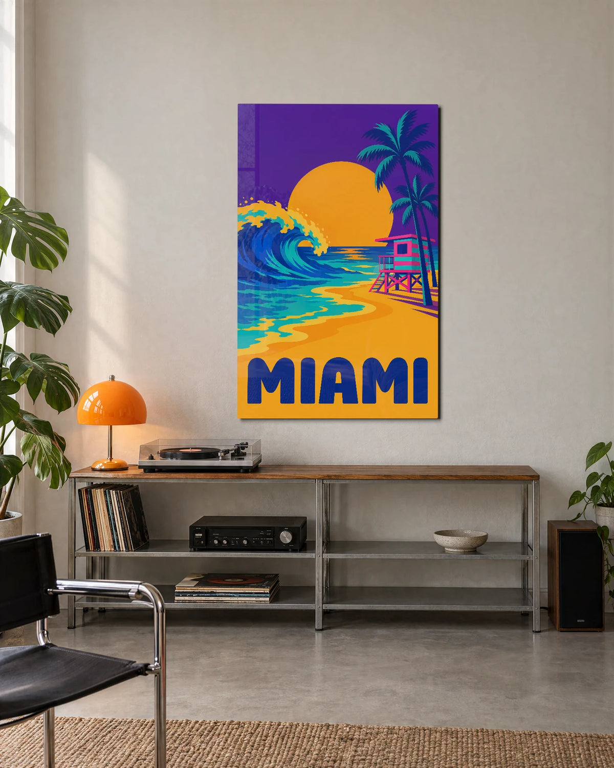 Miami in Colour — shown in a living space