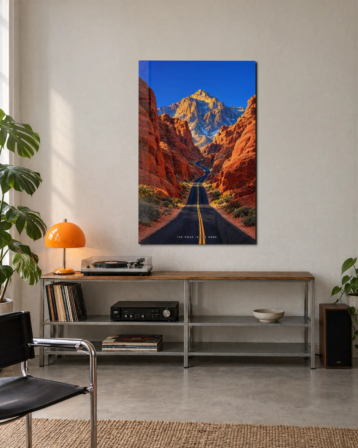 The Road Between — shown in a living space