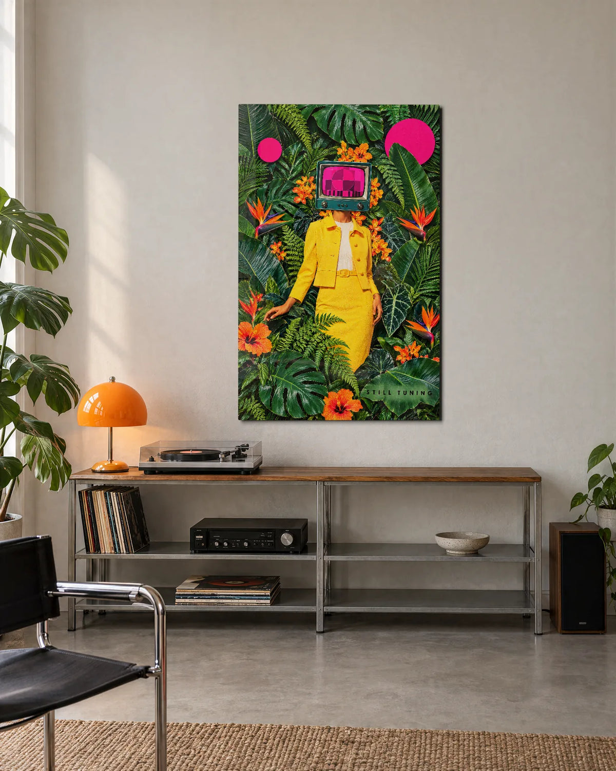 Still Tuning — shown in a living space