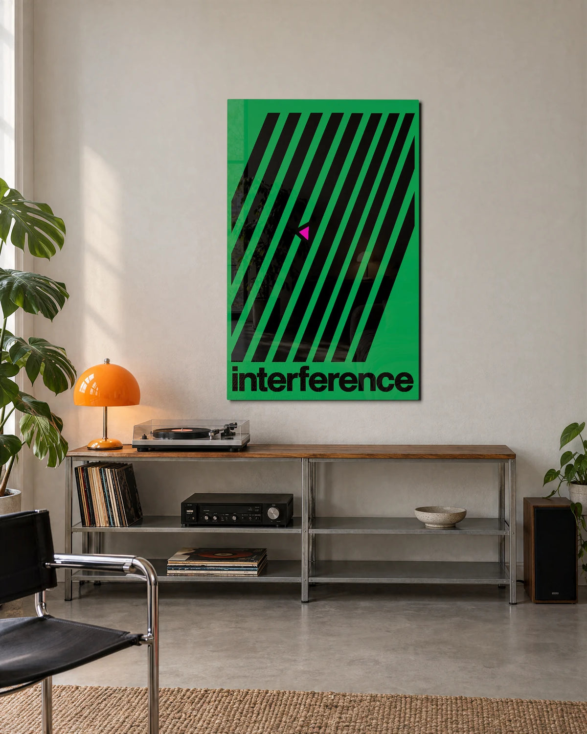 Small Interference — shown in a living space