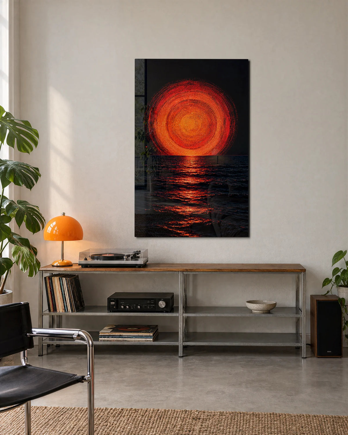 Burning Circle — shown in a living space