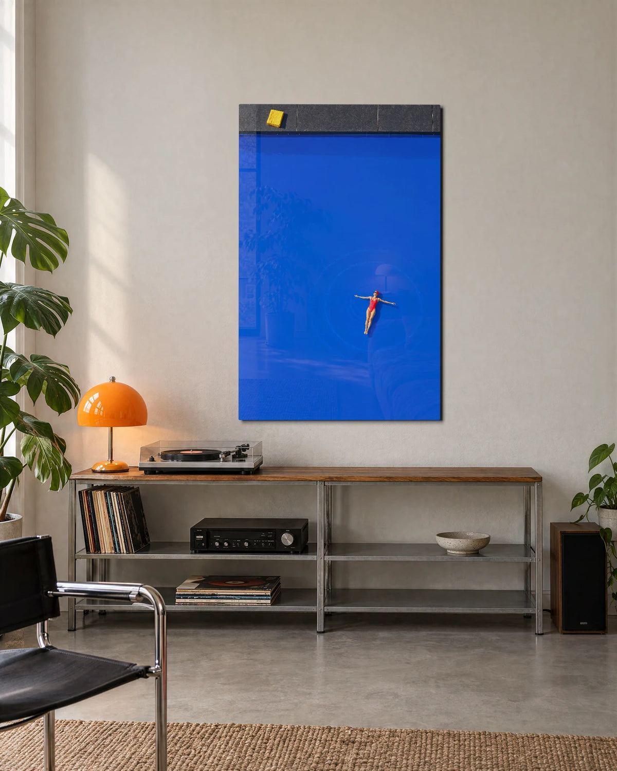 An Afternoon Afloat — shown in a living space
