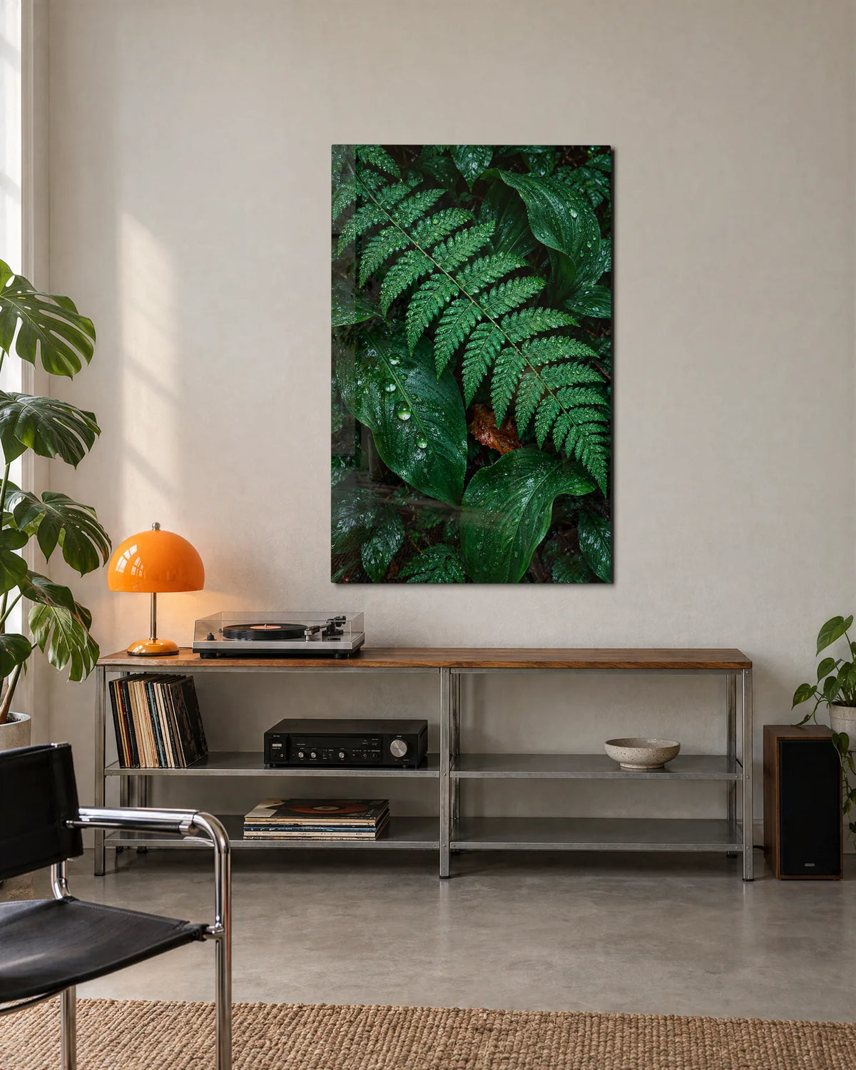 After the Rain — shown in a living space